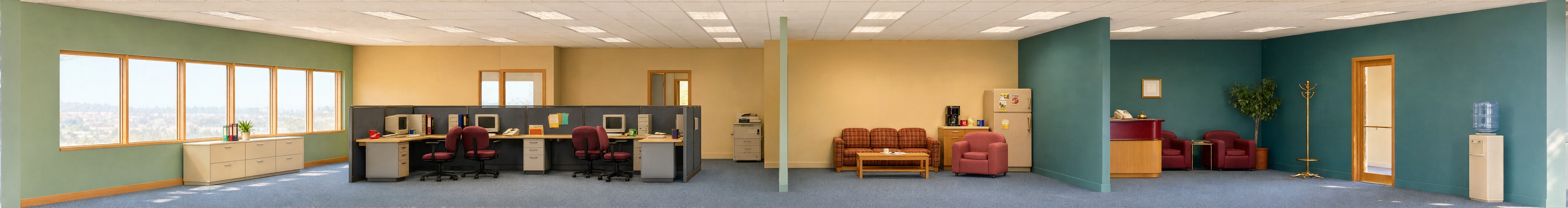The 8th-floor office of Freaky Office